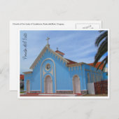 Carte Postale église de punta del este (Devant / Derrière)