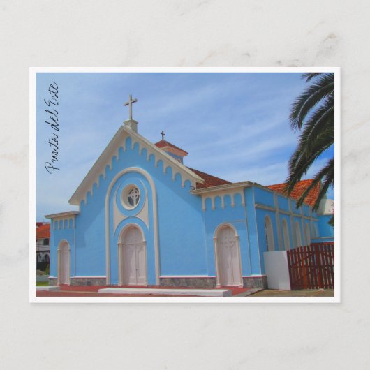 Carte Postale église de punta del este (Devant)