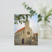 Carte Postale Eglise de village, Suisse (Debout devant)