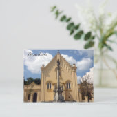 Carte Postale église des capucins de Bratislava (Debout devant)