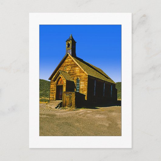 Carte Postale " Église du Bodie " (Devant)