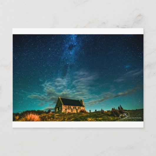 Carte Postale Église du bon berger, Tekapo (Devant)