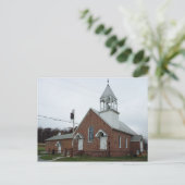 Carte Postale Église du Pays (Debout devant)