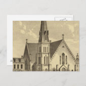 Carte Postale Eglise du Sacré-Coeur Liberté Est (Devant / Derrière)