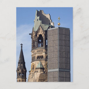 Carte Postale Église du Souvenir de Berlin