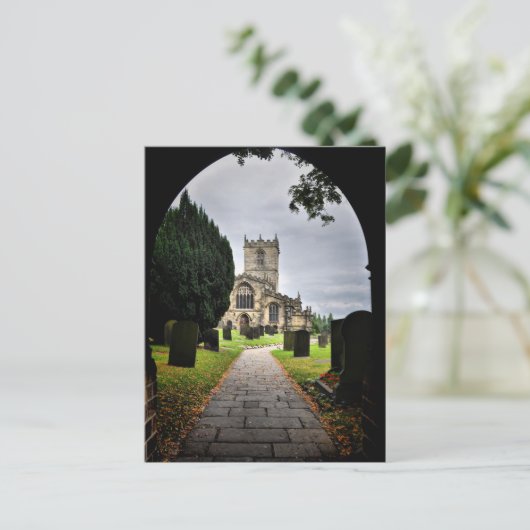 Carte Postale église ecclesfield (Debout devant)