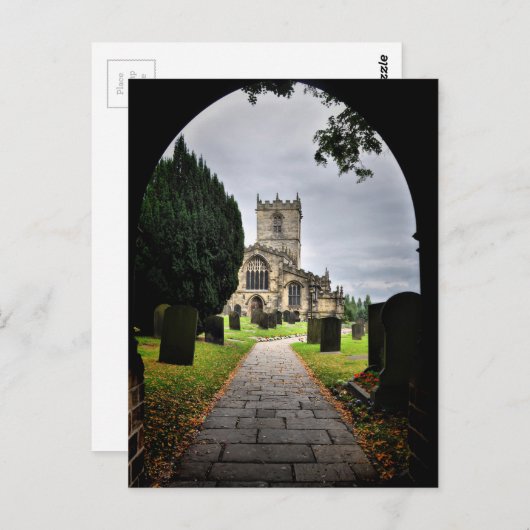 Carte Postale église ecclesfield (Devant / Derrière)