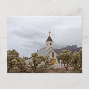 Carte Postale Eglise Elvis dans les montagnes de Superstition