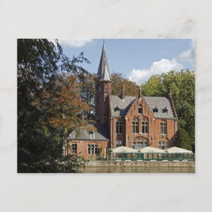 Carte Postale Église en brique sur Minnewater