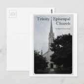 Carte Postale Église épiscopale de Trinité (Devant / Derrière)