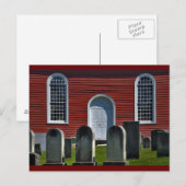 Carte postale Église et pierre (Devant / Derrière)