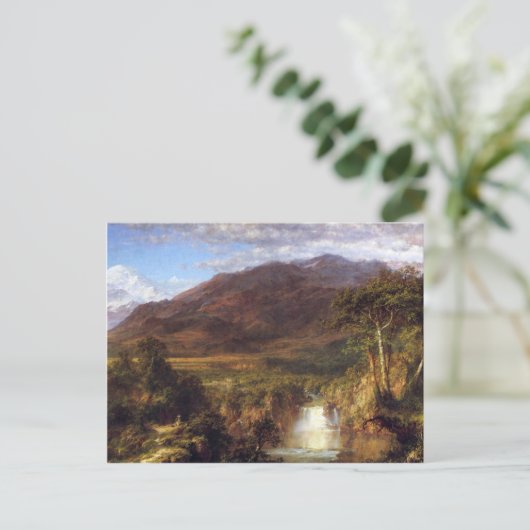 Carte Postale Église Frederic Edwin - Coeur des Andes (Debout devant)