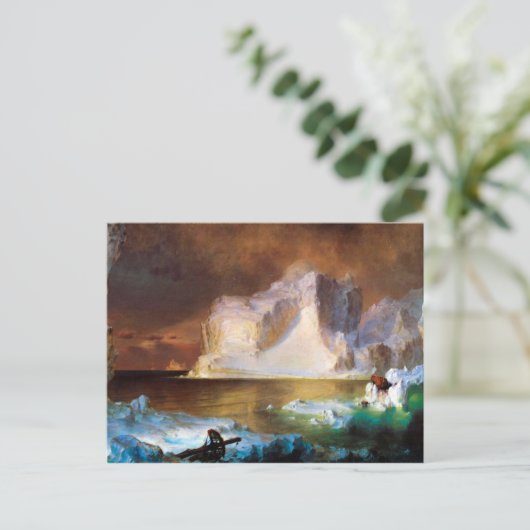 Carte Postale Église Frederic Edwin - Iceberg (Debout devant)