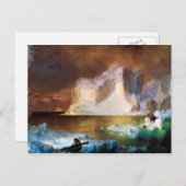 Carte Postale Église Frederic Edwin - Iceberg (Devant / Derrière)