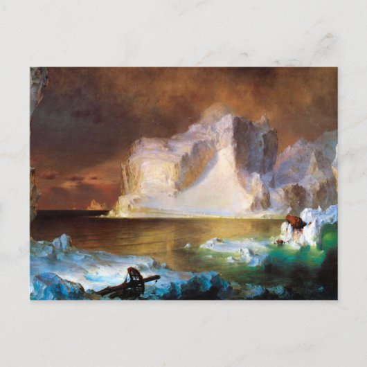 Carte Postale Église Frederic Edwin - Iceberg (Devant)