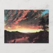 Carte Postale Église Frederic Edwin - Paysage isolé dans la (Devant)