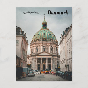 Carte Postale Église Frederik Copenhague Danemark