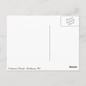 Carte Postale Église Gargoyle (Dos)