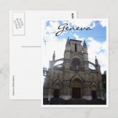 Carte Postale église genève (Devant / Derrière)