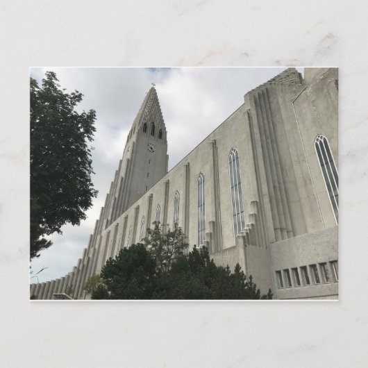 Carte Postale Église islandaise (Devant)