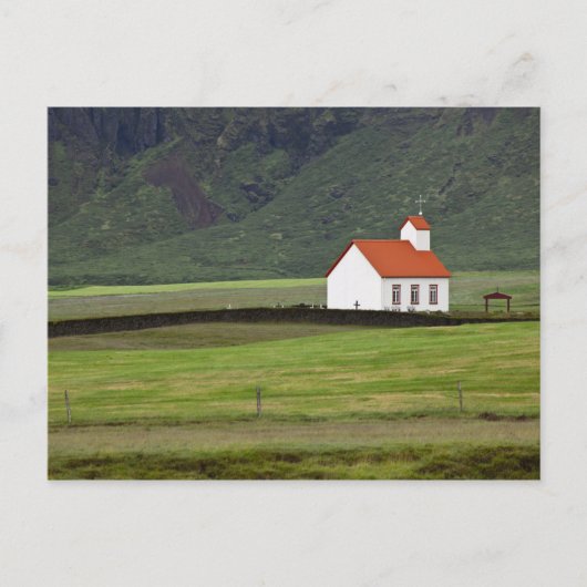 Carte Postale Eglise luthérienne, Islande (Devant)