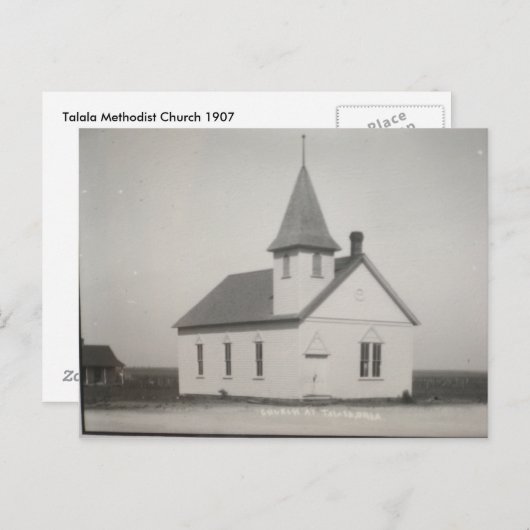 Carte Postale Église méthodiste de Talala (Devant / Derrière)