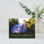 Carte Postale Église missionnaire baptiste de Cades Cove (Debout devant)