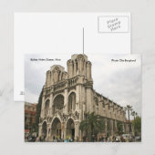 Carte Postale Eglise Notre Dame, Nice, Photo Ol... (Devant / Derrière)