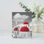 Carte Postale Église orthodoxe de Mykonos (Debout devant)