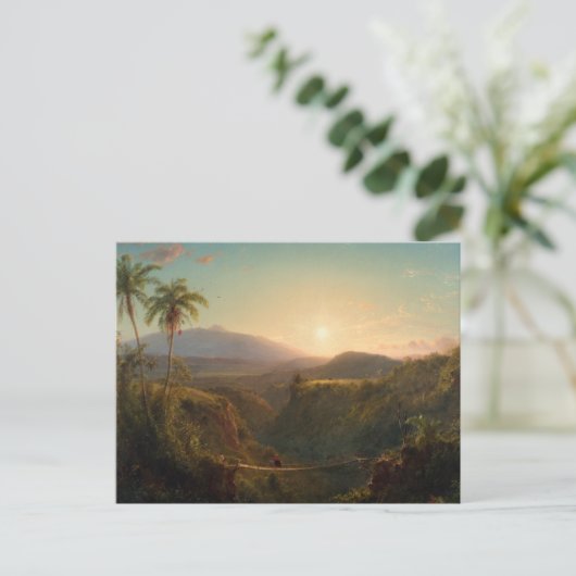 Carte Postale Église Pichincha Frederic Edwin (Debout devant)
