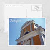 Carte Postale église portofino giorgio (Devant / Derrière)
