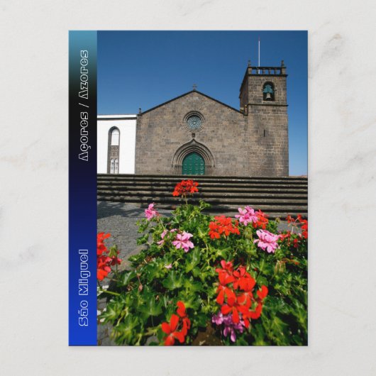 Carte Postale Église portugaise (Devant)