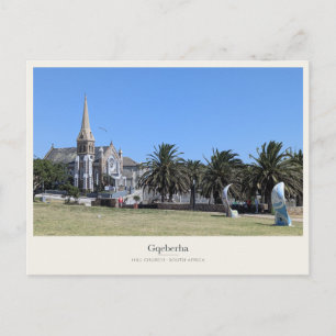 Carte Postale Église presbytérienne de Gqeberha Hill et Palm Gar