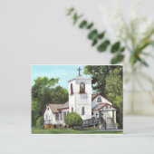 Carte Postale Église rurale (Debout devant)