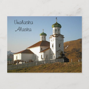 Carte Postale Église russe d'Unalaska