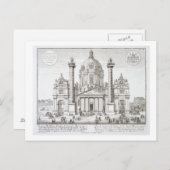 Carte Postale Eglise Saint Charles Borromée (1538-84), Vienne, (Devant / Derrière)