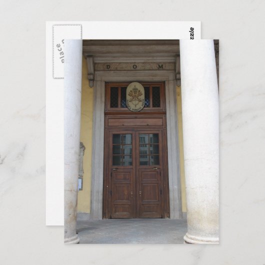 Carte Postale Eglise Saint Charles Borromeo - Milano, Italie (Devant / Derrière)