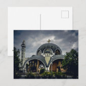 Carte Postale Eglise Saint Clément d'Ohrid, Skopje (Devant / Derrière)