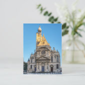 Carte Postale Eglise Saint-Etienne-du-Mont à Paris, France (Debout devant)