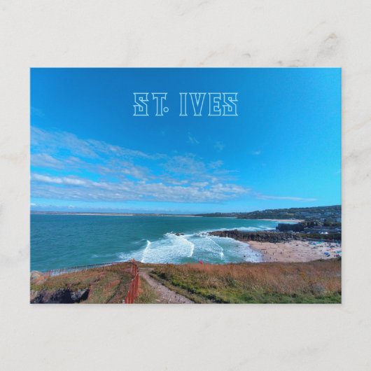 Carte Postale Église Saint-Ives (Devant)