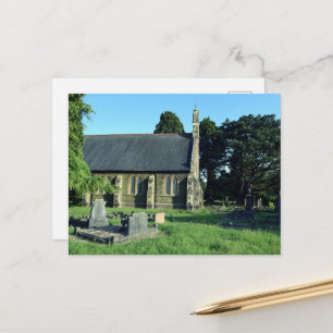 Carte Postale Église Saint-Jean-Baptiste, Rogerstone