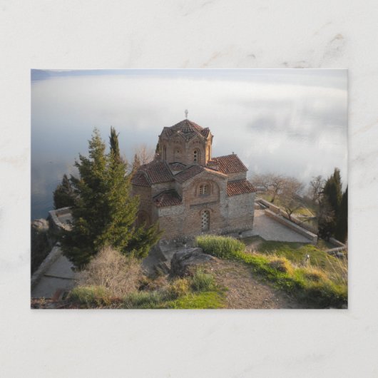 Carte Postale Église Saint-Jovan, Macédoine (Devant)