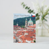 Carte Postale Église Saint-Nicolas - Prague, République tchèque (Debout devant)