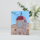 Carte Postale Eglise Saint-Sébastien à Trogir - Dalmatie, Croati (Debout devant)