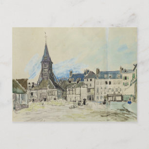 Carte Postale Église Sainte-Catherine, Honfleur, 1864