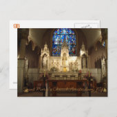 Carte Postale Église Sainte-Marie (Devant / Derrière)