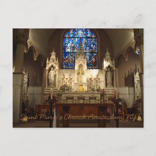 Carte Postale Église Sainte-Marie (Devant)