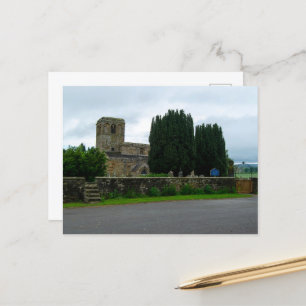 Carte Postale Église Sainte-Marie, Leake Yorkshire du Nord Patri