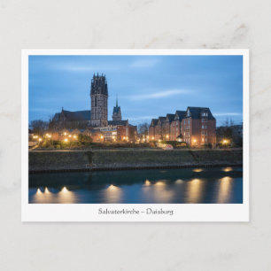 Carte Postale Église Salvatorkirche Duisburg