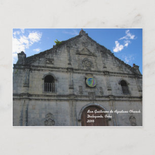 Carte Postale Église San Guillermo de Aquitana Cebu